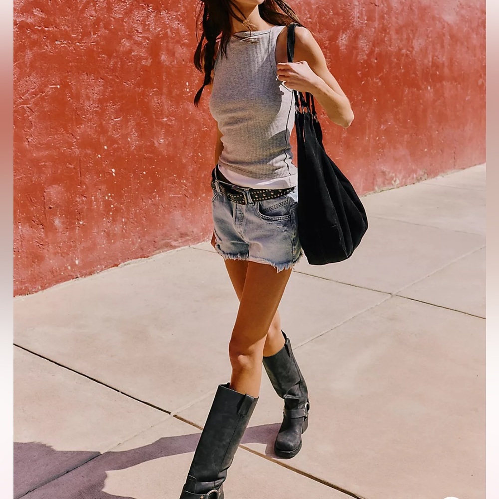 Free People We The Free Now Or Never Denim Shorts